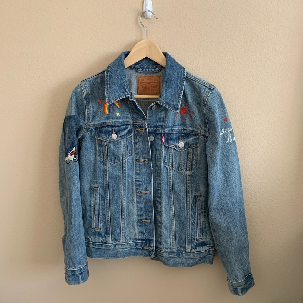 Levi's Embroidered Denim Jacket
